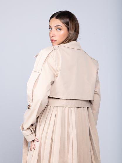 THE PLEATED TRENCH