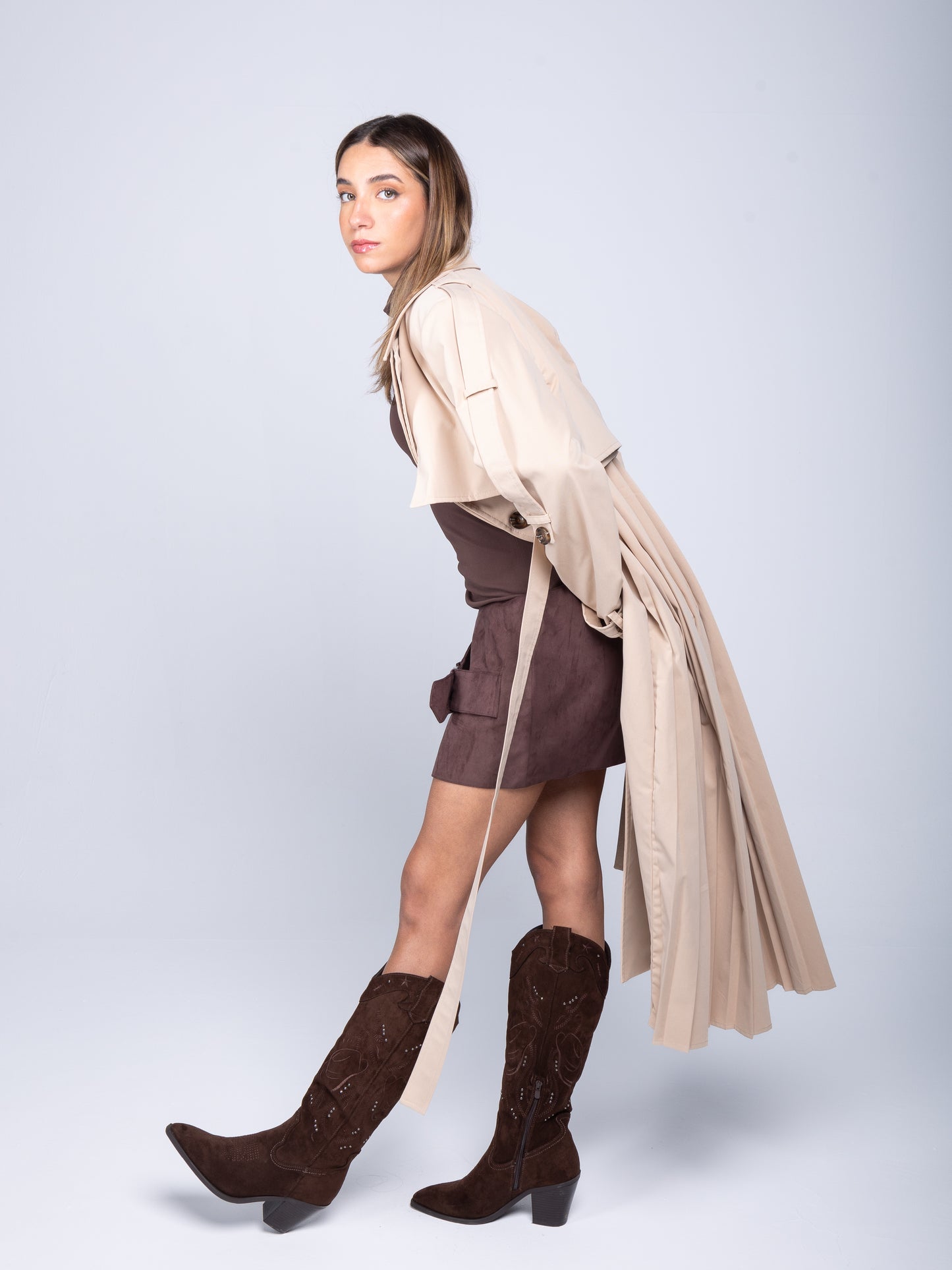 THE PLEATED TRENCH