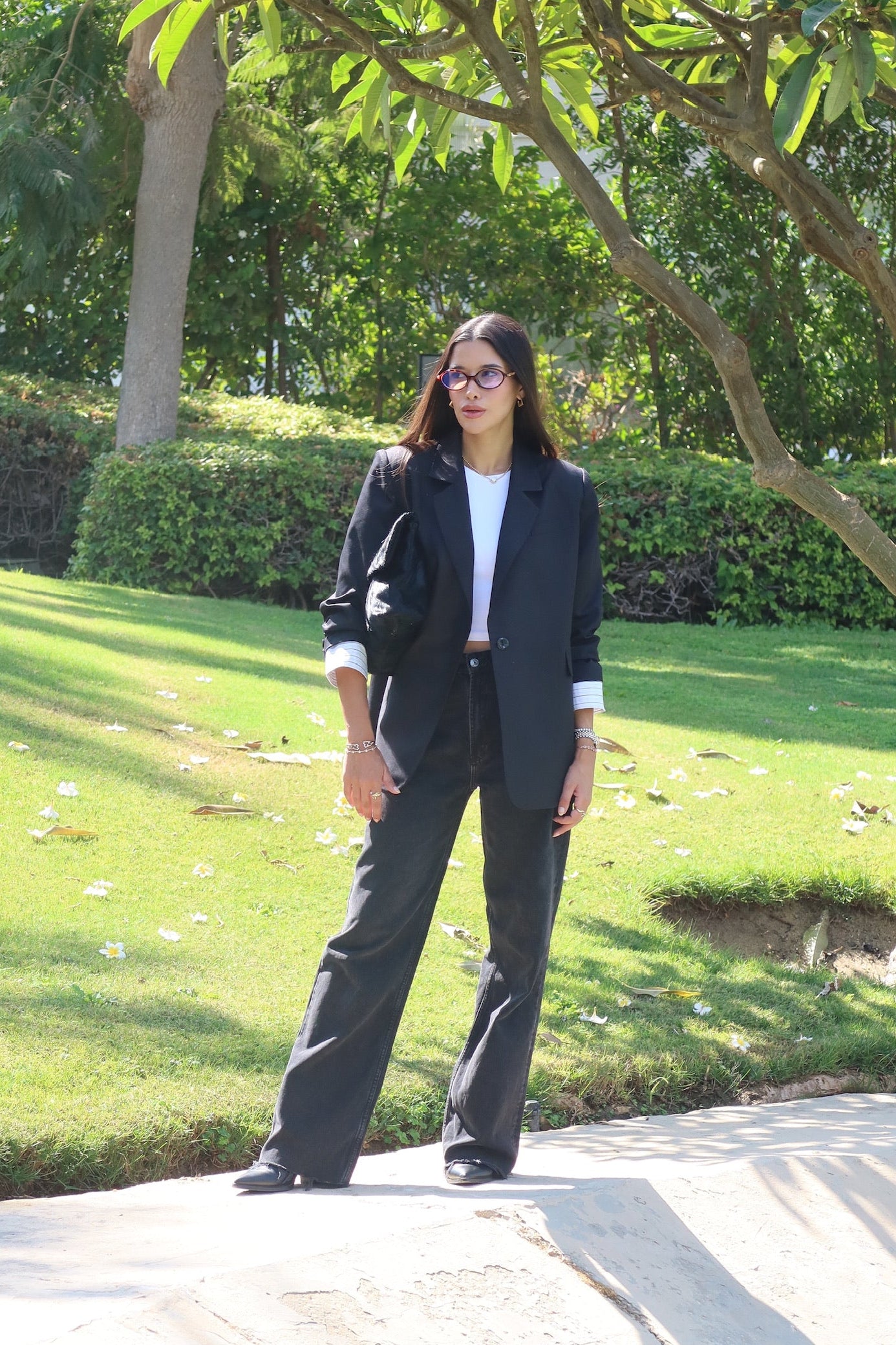 The Shirt Blazer in Black