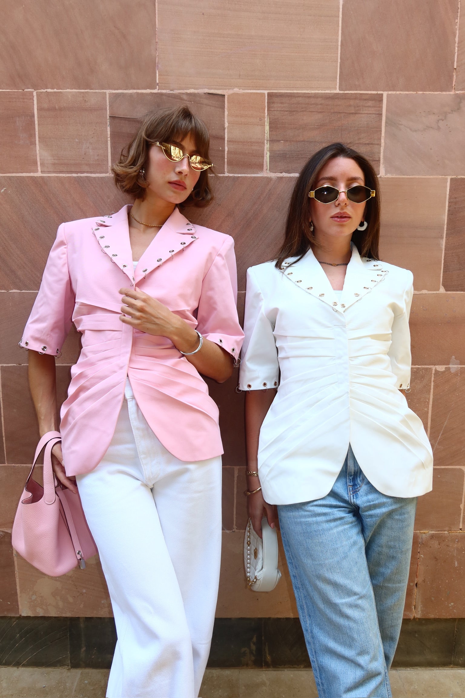Eyelet Blazer
