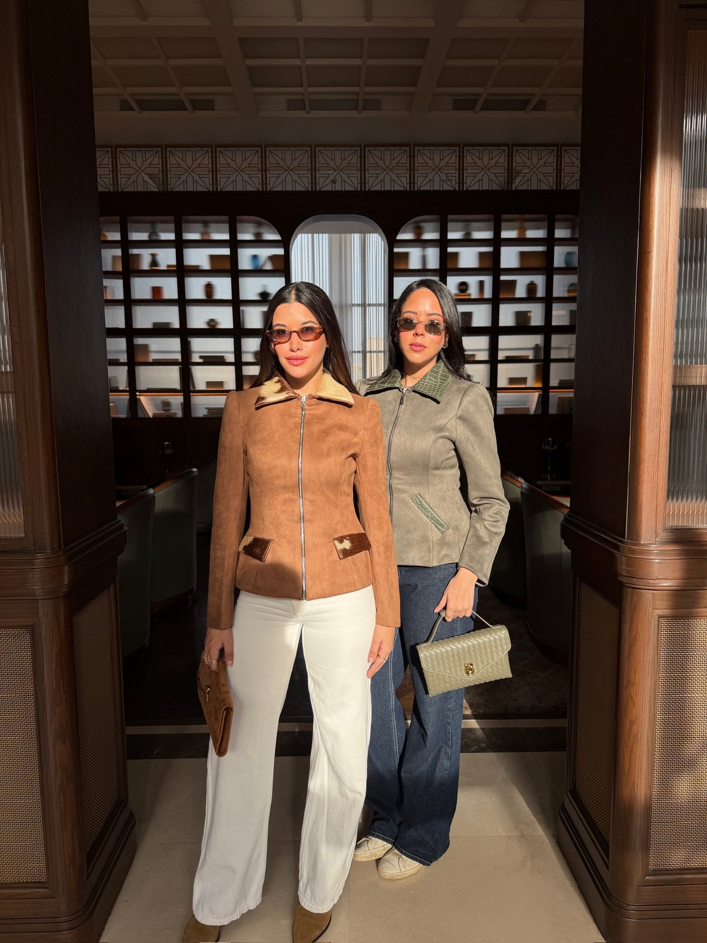 The Animal Print Peplum Jacket