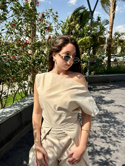 SHE'S EDGY - BEIGE